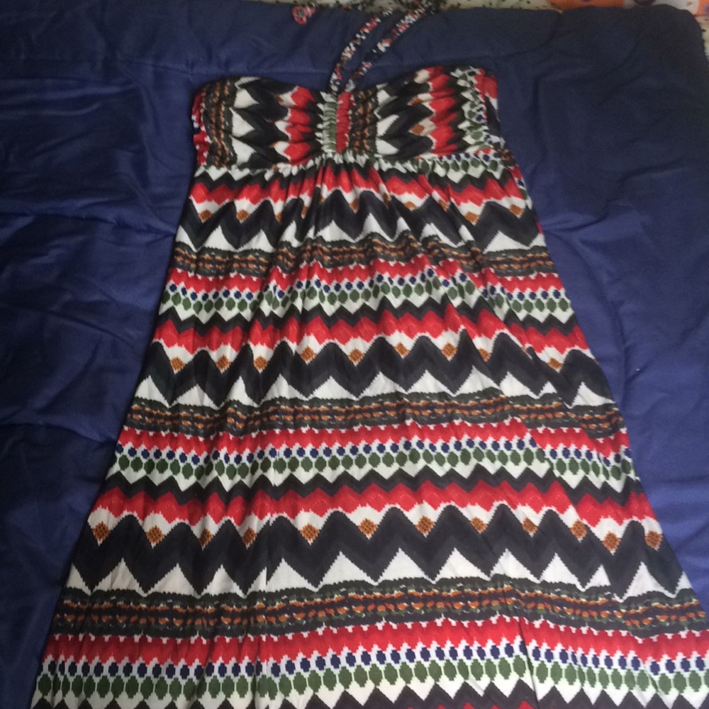 Printed Maxi Dress